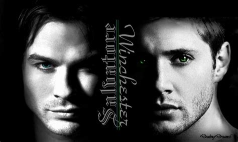 Damon And Dean Wallpaper Supernatural And The Vampire Diaries Photo