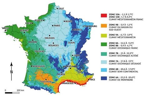 Climat En France Et Zones Usda Nos Explications