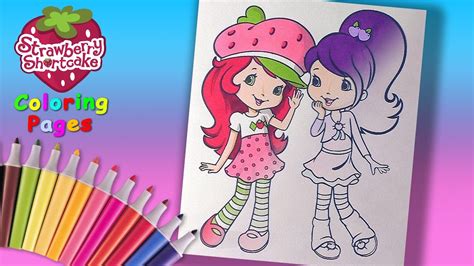 In honor of k's 5th birthday, we are throwing a strawberry. Strawberry Shortcake Coloring Pages for Girls. Plum ...