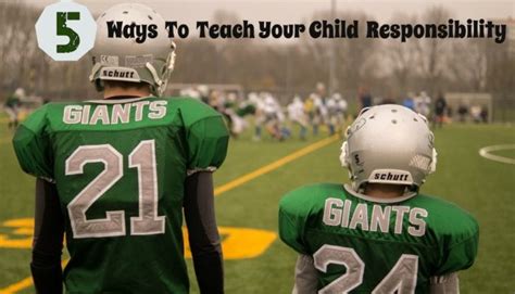 Teaching Your Child Responsibility