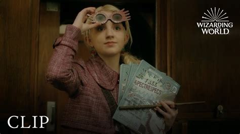 Luna Lovegood To The Rescue Harry Potter And The Half Blood Prince Youtube