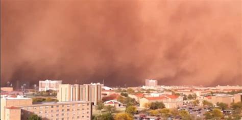 Dust Storm Haboob Blasts Lubbock Texas Video The Washington Post