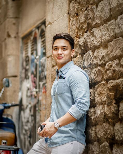 In dominic's instagram stories, the actor posted photos of … Dominic Roque Cute Photos