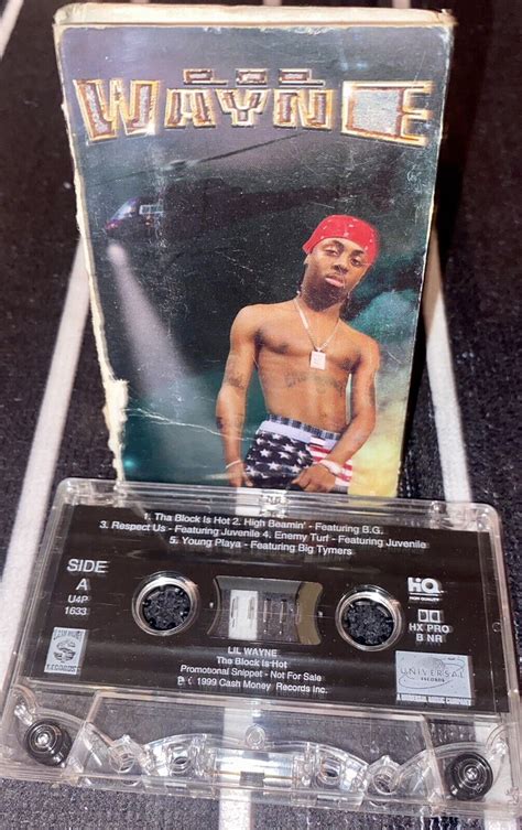 Very Rare Lil Wayne Tha Block Is Hot Promo Undrgrnd Cassette Tape Rap Hip Hop Ebay