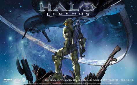 Wallpaper Illustration Space Master Chief Geek Halo Legends