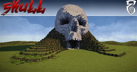 Minecraft Skull Build