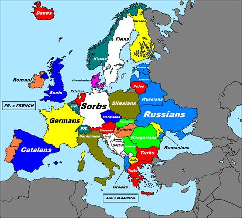 29 Ethnic Map Of Europe Maps Online For You