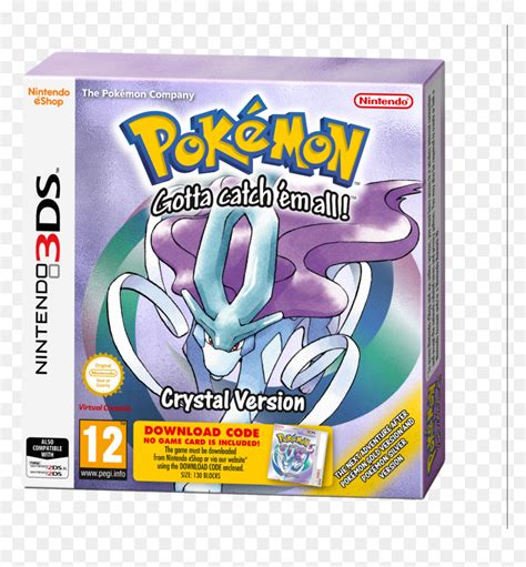 Pokemon Crystal 3ds Hd Png Download Vhv