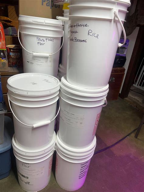 Save Money How To Use 5 Gallon Buckets For Food Storage Chapel Hill