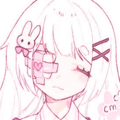 Edit By Me Must Credit Cute Icon Anime Soft Girl Pink Animegirl