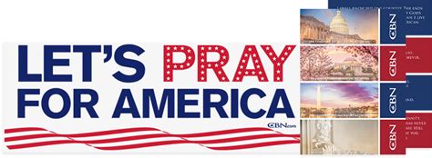 Free Lets Pray For America Bumper Sticker And Patriotic Cards Request A