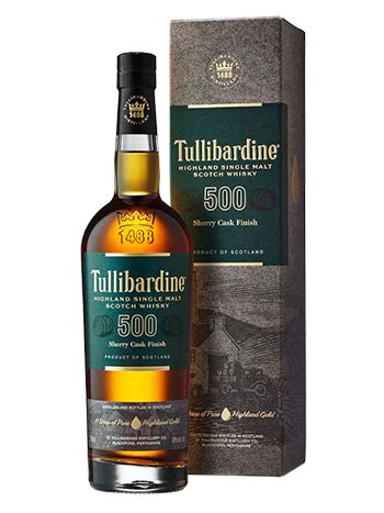 Tullibardine 500 Sherry Cask Finish Single Malt Scotch Whisky PEI