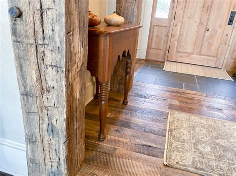 Antique Reclaimed Original Face Oak Flooring With Bona Water Based