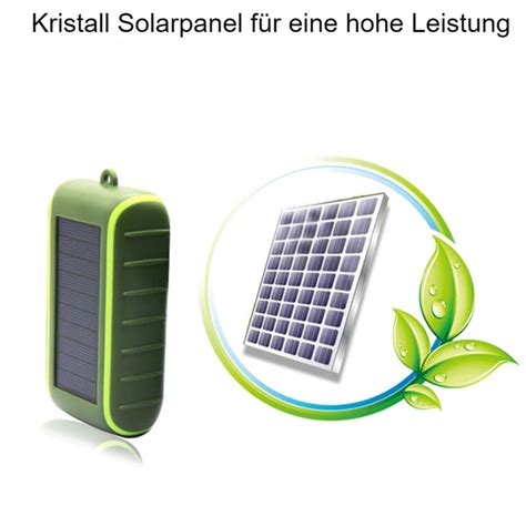 Dynamo Notfall Powerbank Solar Kurbel SURVIVO