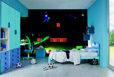Gamer room inspired by nintendo's classic super mario bros. Mario Bros Bedroom Ideas! We Love Mario! (With images ...