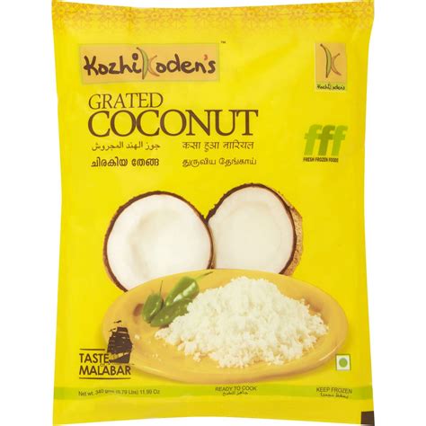 Kozhikoden Grated Coconut 340g Woolworths