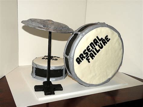 Drum Set1 By Four The Love Of Cupcakes Via Flickr Cupcakes Baking Cake