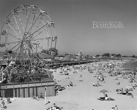 Ferris Wheel 1950 Santa Cruz Beach Boardwalk Amusement Park