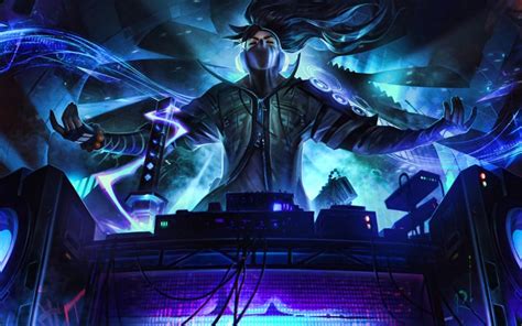 Download Wallpapers Yasuo 4k Moba Dj Station League Of