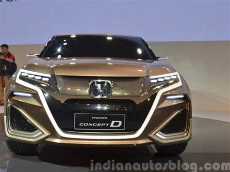 Honda Concept D Suv Showcased At Auto Shanghai 2015 Honda Concept D