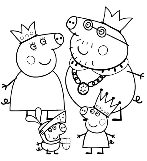 80 zdjęć dobrej jakości druku. Świnka Peppa - Malowanki Do Wydruku | Peppa pig coloring ...