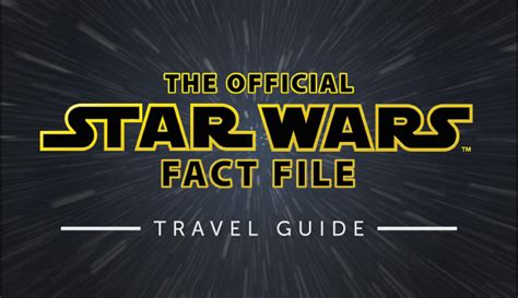 The Star Wars Universe Travel Guide Is Here Infographic Blog