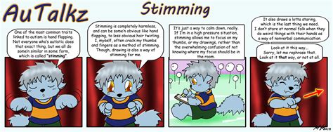 While stimming is a natural response that is in no way unique to individuals with intellectual or developmental disabilities or even. Stimming and Visible Self-Calming Behaviors with Autism ...