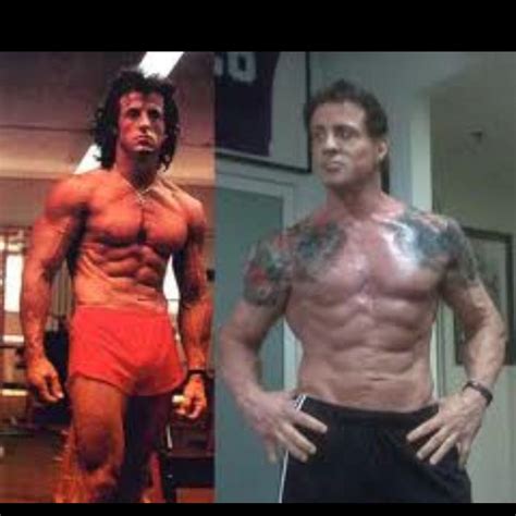 In His 30s And Now In His 60s Amazing Sylvester Stallone