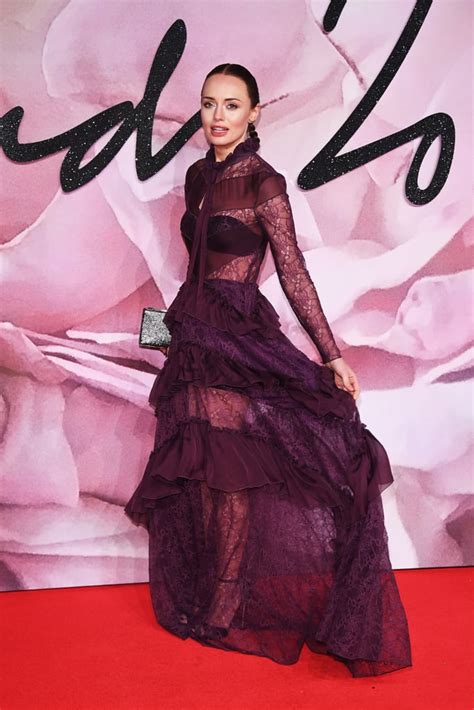 The British Fashion Awards Red Carpet 2016 Popsugar Fashion