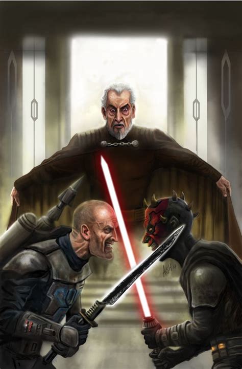 Dooku Art By Ashleyclapperton Star Wars Images Star Wars Poster