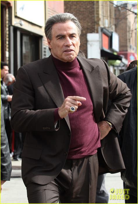 John Travolta Gets Into Character Filming The Life And Death Of John Gotti Photo 3863556 John