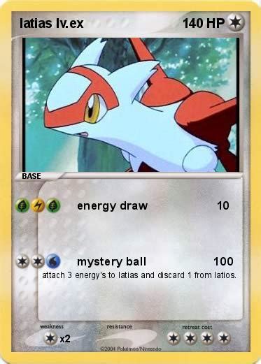 How to make a pokémon card (with pictures) these pictures of this page are about:how to draw pokemon cards. Pokémon latias lv ex - energy draw - My Pokemon Card