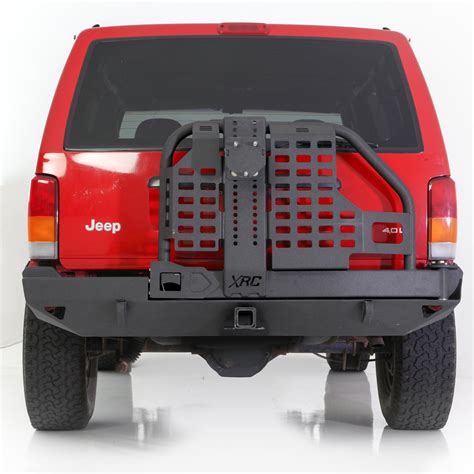 Eag Steel Rear Bumper With Hitch Receiver Fit For 1984 2001 Cherokee Xj