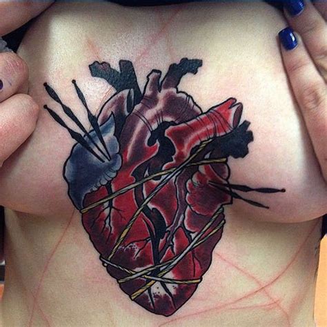 Pin On Sexy Breast Tattoos Huge Selection