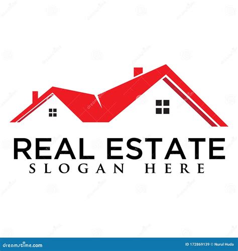 Real Estate Logo Design Simple Stock Vector Illustration Of Simple
