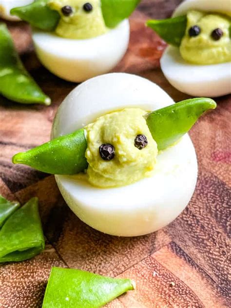 Baby Yoda Deviled Eggs Three Olives Branch