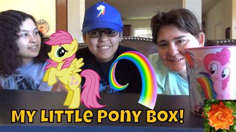 Unboxing Mlp Box My Little Ponymarch 2017 Little Pony My Little