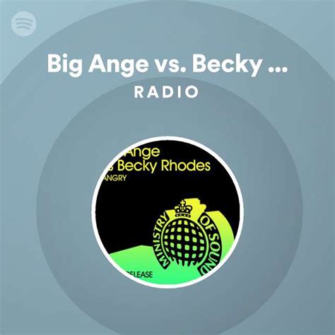 Big Ange Vs Becky Rhodes Radio Spotify Playlist