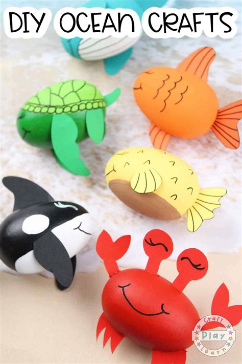 Amazing Ocean Animal Crafts For Kids Craft Play Learn