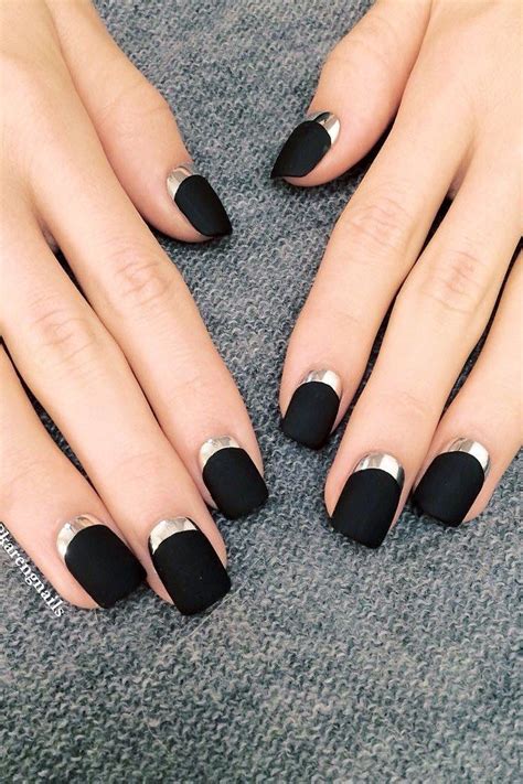 Best Nail Art Designs On Instagram Manicurists On Instagram Teen Vogue Reverse French Nails