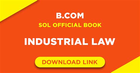 Industrial Law Book Pdf Sol 5th Semester Delhi University