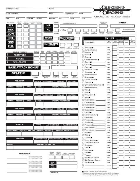 Forget Me Not So I Made A Custom Character Sheet For E Of