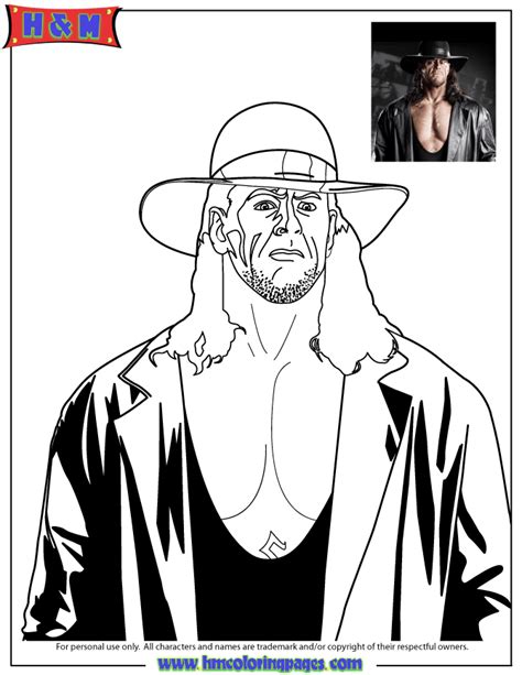 Wwe Wrestling Coloring Pages Coloring Home