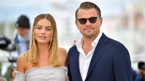 leonardo dicaprio on the exact moment he knew margot robbie would be a star marie claire uk