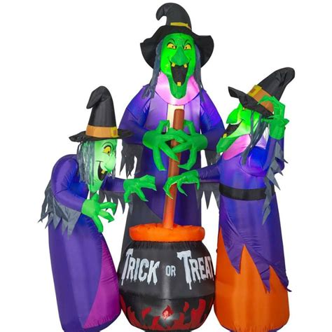 Halloween Inflatables Home Accents Holiday 6 Ft Fire And Ice
