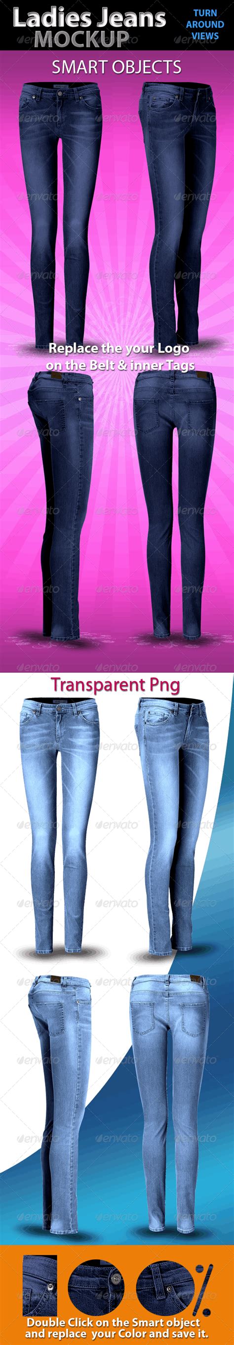 Ladies Jeans Mockup | Clothing mockup, Women jeans, Shirt mockup