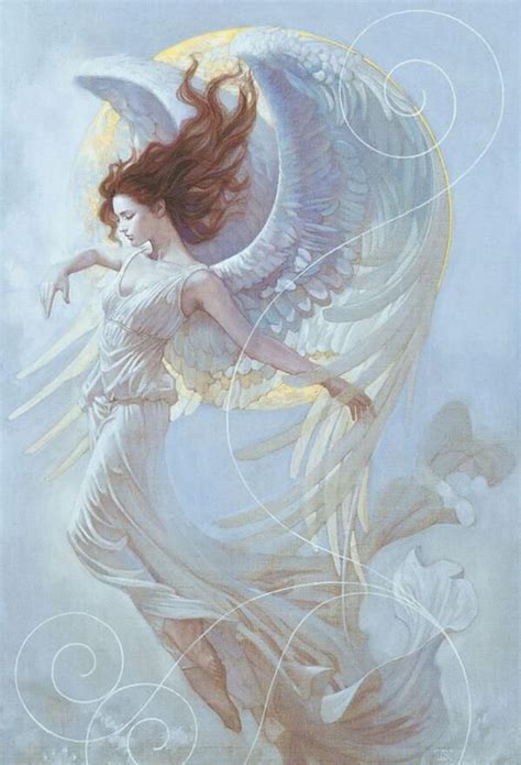 Angel Girl Fantasy Wings Sky Beautiful Wallpapers Hd Desktop And