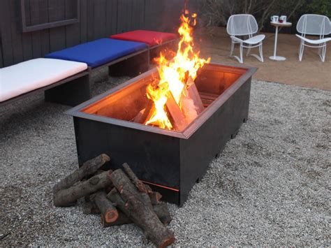 Wood Burning Fire Pit Ideas Outdoor Design Landscaping Ideas