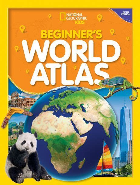 Beginners World Atlas 5th Edition By National Geographic Atlas