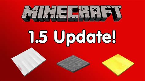 Minecraft 15 Update Weighted Pressure Plates Light And Heavy Youtube